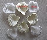 JUYO VONSAN 2000pcアイボリーシルクローズ花びらウェディング花Favors for you特別な結婚