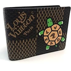 Amazon ルイヴィトン Louis Vuitton N ポルトフォイユ ミュルティプル ダミエジャイアント Nigoコラボ 二つ折り財布 小銭入れあり ダミエキャンバス メンズ Louis Vuitton ルイヴィトン 財布