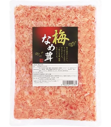 Amazon.co.jp: 【601285】丸松物産 梅なめ茸 400g : 食品・飲料・お酒