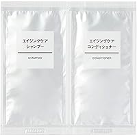 MUJI 無印良品 エイジングケアシャンプー/コンディショナーセット 10mL/10g 12018124