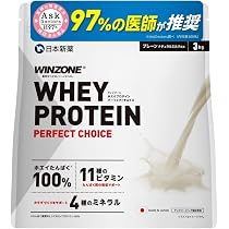 Amazon | WINZONE (ウィンゾーン) ホエイ プロテイン プレーン 3kg