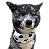 NEW クールネック 犬 2025年モデル 全20柄 夏 暑さ対策 ひんやり リード穴付き 保冷剤付属 首 裏生地防水 アルミ フレンチブルドック フレブル クールスヌード おしゃれ スイカ 熱中症予防 小型犬 中型犬 大型犬 KM882G (Lサイズ, 12ジグザグ×ブルー)