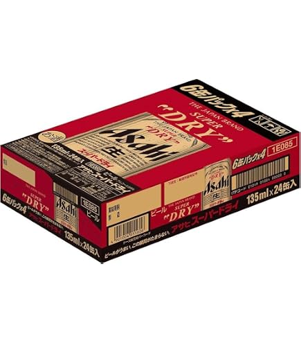 Amazon.co.jp: アサヒ スーパードライ 135ml 缶 24本×4ケース (96本