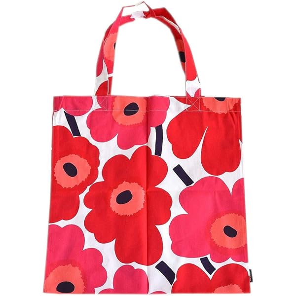Amazon | [マリメッコ] Unikko Kollaasi 60th トートバッグ 44
