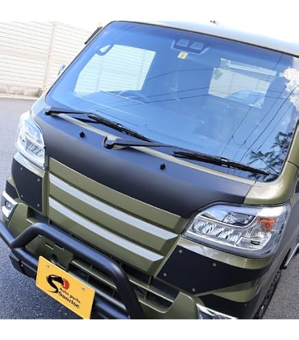 Amazon | s2racing ボンネットメッキカバー ダイハツ ハイゼット500系