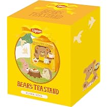 Amazon.co.jp: 古川紙工 シール ステッカー BEAR's TEA STAND Lipton