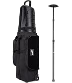 Amazon | OutdoorMaster ゴルフバッグカバー パッド入り キャスター