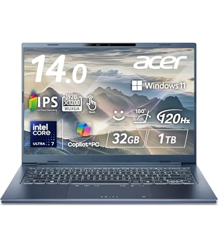 Amazon.co.jp: Acer ノートパソコン Swift Go 14 Core Ultra 5 16GB