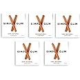 【海外直送】シンプル ガム (SIMPLY GUM), ナチュラル シナモン味 15 Pieces (5個セット)