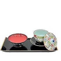 Amazon | お寺様用お給仕セット 磁器 日本製 (錦柄) | 仲井芳 Amazon | お寺様用お給仕セット 磁器 日本製 (錦柄) | 仲井芳