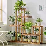 ZYN フラワースタンドソリッドウッドリビングルームマルチ屋内フロアフラワーポットラージプラントスタンド (サイズ さいず : L120CM*W25CM*H120CM)