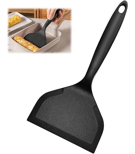 Amazon | シリコン製フライ返し 2本パック くっつかない 大きな