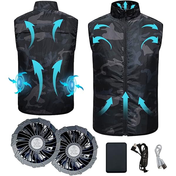 [ZHICHUAN] 【2XL】【バッテリー動作未確認】空調ベスト ZHICHUAN] 【2XL】【バッテリー動作未確認】空調ベスト Amazon