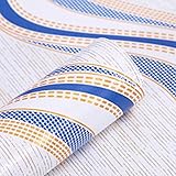 simplelife4u 2pcs Wavy Lines Peelスティック壁紙壁用現代ホーム装飾バレンタインの日ギフト23 x 118インチ