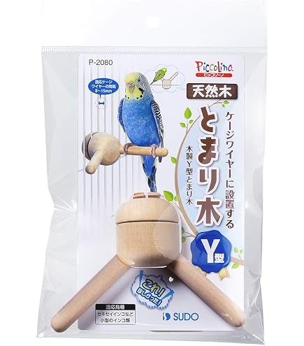 小鳥用　とまり木　オーダーページ Amazon | SUDO(スドー) ピッコリーノ 木製O型とまり木 P-2082 | SUDO