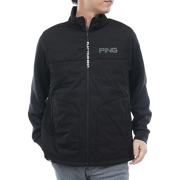 Amazon | [ピン アパレル] メンズ フルジップブルゾン (耐久性・全方向