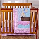 Dream On Me 3 Piece Reversible Portable Crib Bedding Set, Sea Friends by Dream On Me [並行輸入品]