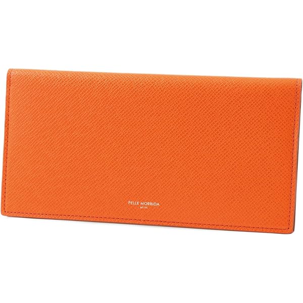 Amazon | [ペッレ モルビダ] 財布・小物 長財布 オレンジ | PELLE