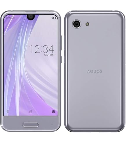 Amazon | SHARP au AQUOS R compact SHV41 ムーンホワイト | シャープ