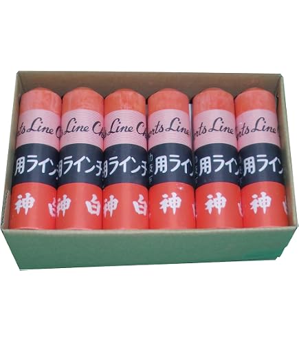 Amazon | 馬印 極太チョーク 【25本入り】 (黄) C905 | チョーク