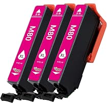 Amazon.co.jp: Epson用 IC80L 互換インク ICBK80L インクカートリッジ