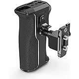 SmallRigプッシュボタン回転NATOハンドル、一眼レフカメラケージキット用クイックリリースハンドグリップ、Natoレール内蔵、左手用-3260