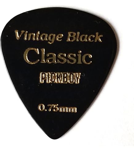 【希少】 Pearl Jam Vintage ギターピック Amazon | PICKBOY GP-07/100 Vintage Classic Black 1.00mm ギター