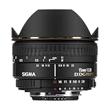シグマ(Sigma) SIGMA 単焦点魚眼レンズ 15mm F2.8 EX DG DIAGONAL FISHEYE ニコン用 対角線魚眼 フルサイズ対応 476441