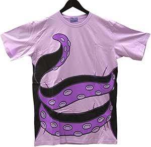 Amazon Co Jp ディズニー ヴィランズ ｔシャツ 紫色 アースラ リトルマーメイド 洋服 服 半袖 大人 ビッグｔ キャラクター 悪役 夏 リゾート限定 グッズ ファッション