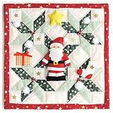 【Koyama】手芸キット クリスマスパッチワークタペストリー サンタ ハンドメイド 工作キット 初心者向け 8001038