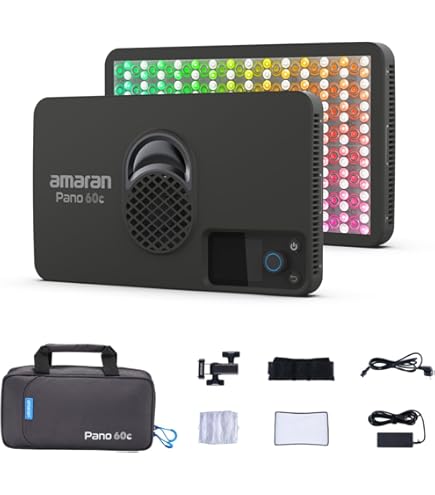 Amazon.co.jp: amaran Verge デスクトップ用LEDパネルライト - バイ