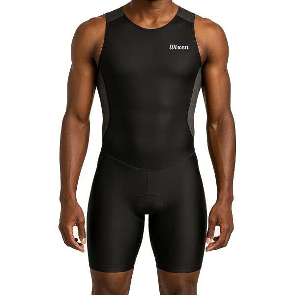 Amazon.co.jp: 2XU メンズ コアスリーブ トライスーツ, ブラック