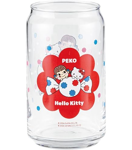 Amazon｜サンリオ (SANRIO) 「 ハローキティ 」 50周年 キティ グラス