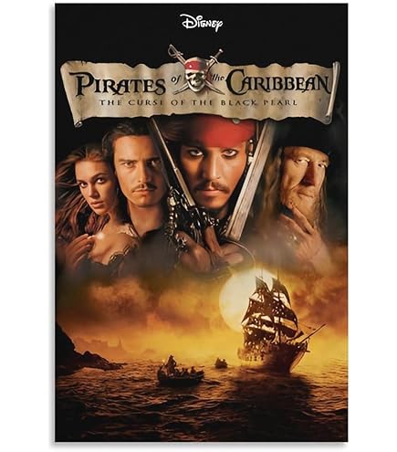 Amazon.co.jp: 映画ポスター パイレーツオブカリビアン 呪われた海賊