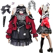 Amazon.co.jp: [PWPCOS]沙花叉クロヱ コスプレ 衣装 Vtuber 新