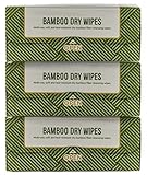 Nature's Dawning 100% AUTHENTIC Bamboo Wipes, Dry Multi-Purpose Wipes, 18cmx20cm- 60 Sheet REFILL by
