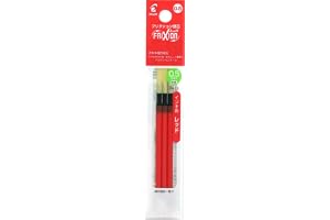 Pilot パイロット フリクションボールペン 05 スリム ボール3用 替芯 レッド (LFBTRF30EF3R) 1 set