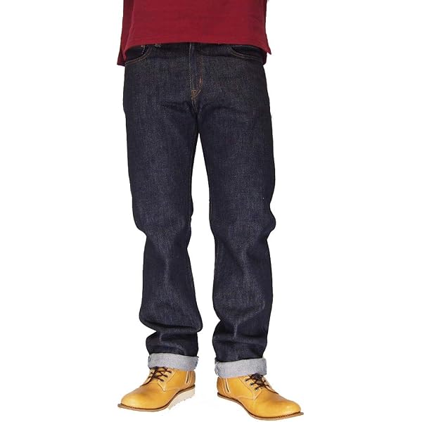 Amazon.co.jp: 児島ジーンズ KOJIMA GENES 21oz ストレート ジーンズ
