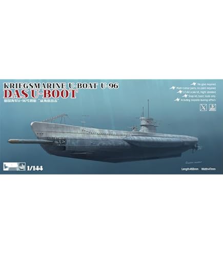 Amazon | AMATI (アマティ) 1/72 U-Boat 47 TYPE VII B 1936-Uボート