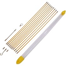 : 通線ワイヤー 58cm×10本 ケーブル索引具 入線工事用