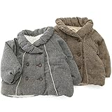 【アウトレット】 Biquette Club コート(80～130cm) キムラタンの子供服 ブラウン 80 ( 10314x10514-144 )