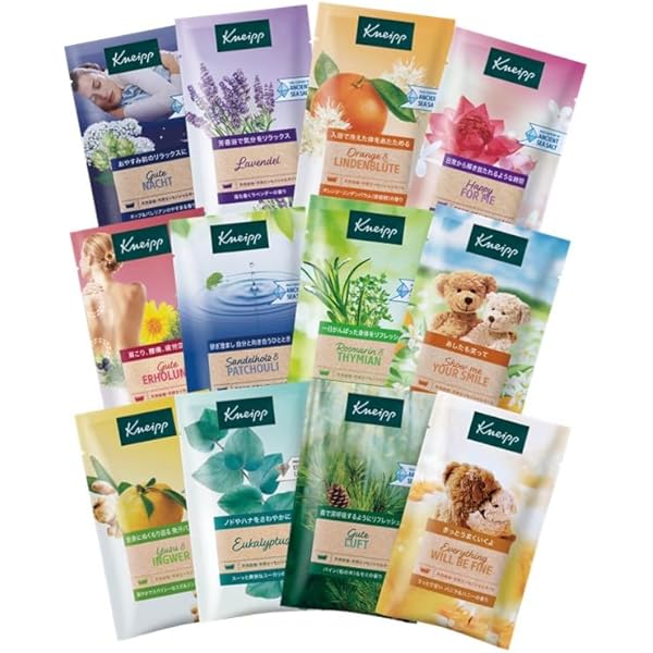 Kneipp 入浴剤 6個セット Amazon | 【クナイプ公式】 バスソルト トライアルセット(50gx7