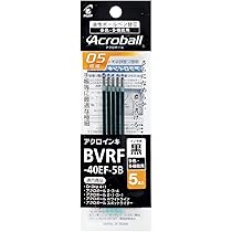 パイロット アクロインキ　ボールペン替え芯 ブルー　レッド PILOT（文具） ボールペン替芯 パイロット/0.5mm・0.7mm/BVRF-8F