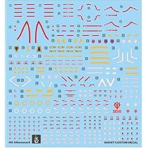 リックドム　GQ ジークアクス　水転写式デカールセット HG 1/144 GQuuuuuuX ジークアクス 専用水転写式デカール｜Yahoo