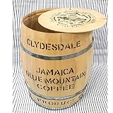 コーヒー樽[ブルーマウンテンの生豆が入っていた本物の木樽/使い方いろいろ！] ノーブランド品