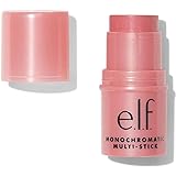 e.l.f. Monochromatic Multi Stick, Luxuriously Creamy & Blendable Color, For Eyes, Lips & Cheeks, Dazzling Peony, 0.17 oz (5 g