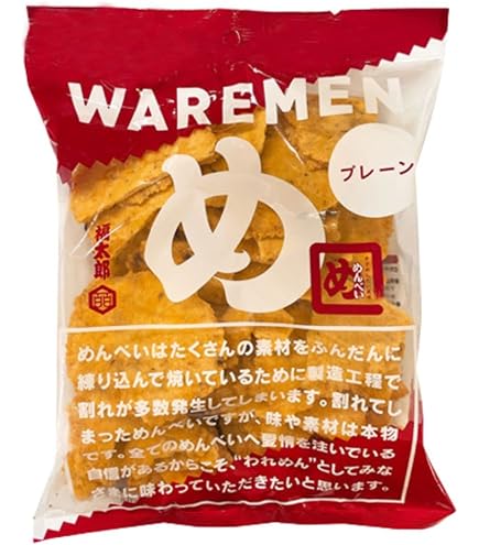 Amazon.co.jp: 福太郎 めんべい われせん お徳用 200g アウトレット