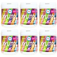 Amazon | ロッテ キシリトールガム 7種アソートボトル 143g×6個入