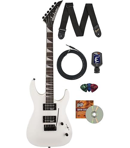Amazon | Jackson X Series Rhoads RRX24M Snow White with Black