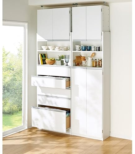 Amazon｜ディノス キッチン収納 キッチン 収納カート Granite